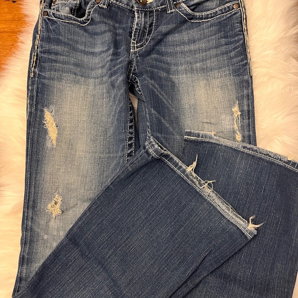 BKE Sabrina Distressed Jeans